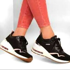 NEW SKECHERS STREET MILLION AIR - AIR ESS WOMEN'S SNEAKERS SHOES PLS-60029-23079
